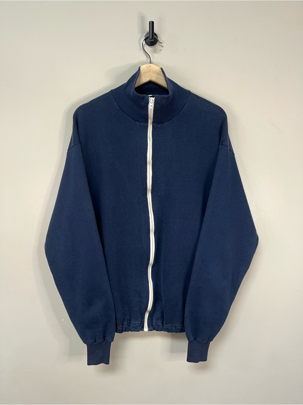 Vintage 1980s Zip Up Sweater